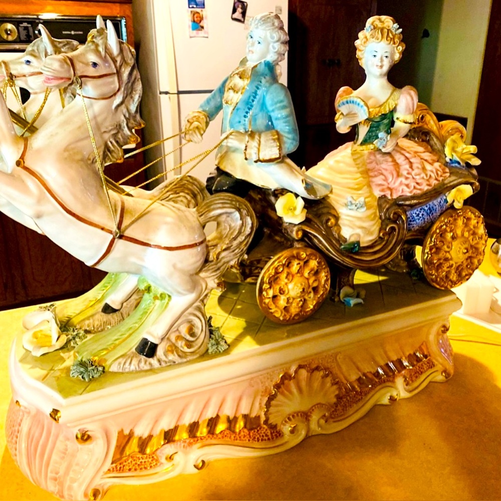 Vintage Capidamonte Lamp